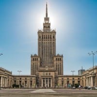Palac Nauki i Kultury na warszawskim Śródmieściu
